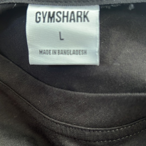 Gymshark T-Shirt Size Large Black New - Picture 6 of 6